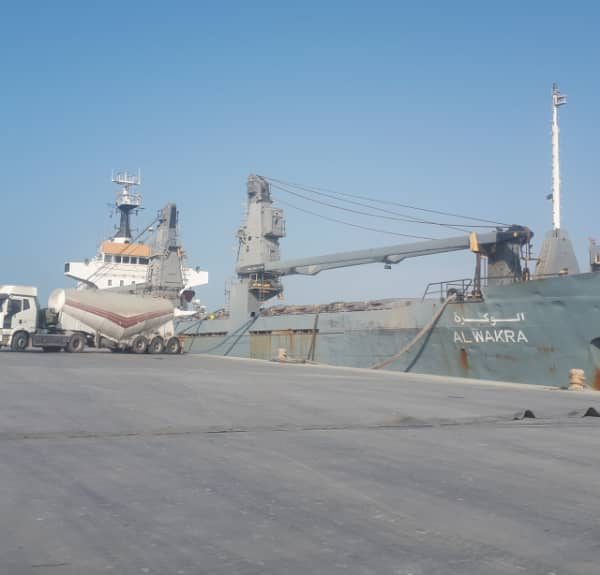 شرکت سیمان قشم - صادرات سیمان بخ مقصد کویت